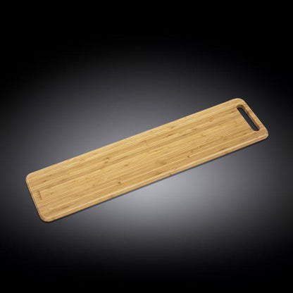 Bamboo Charcuterie Board 31.5" inch X 7.9" inch | 80 X 20 Cm