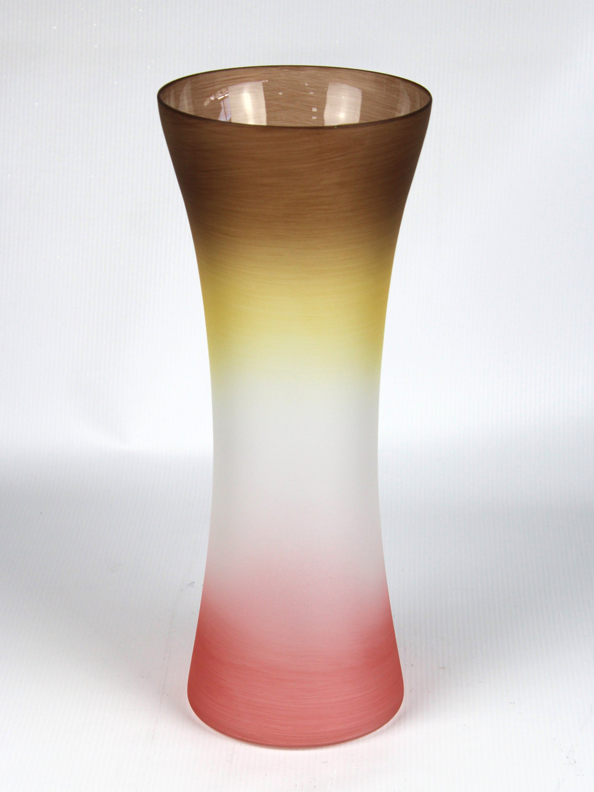floor brown art decorative glass vase 7756/360/sh317.1 Secondary image