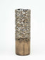 table bronze art decorative glass vase 7856/300/sh282