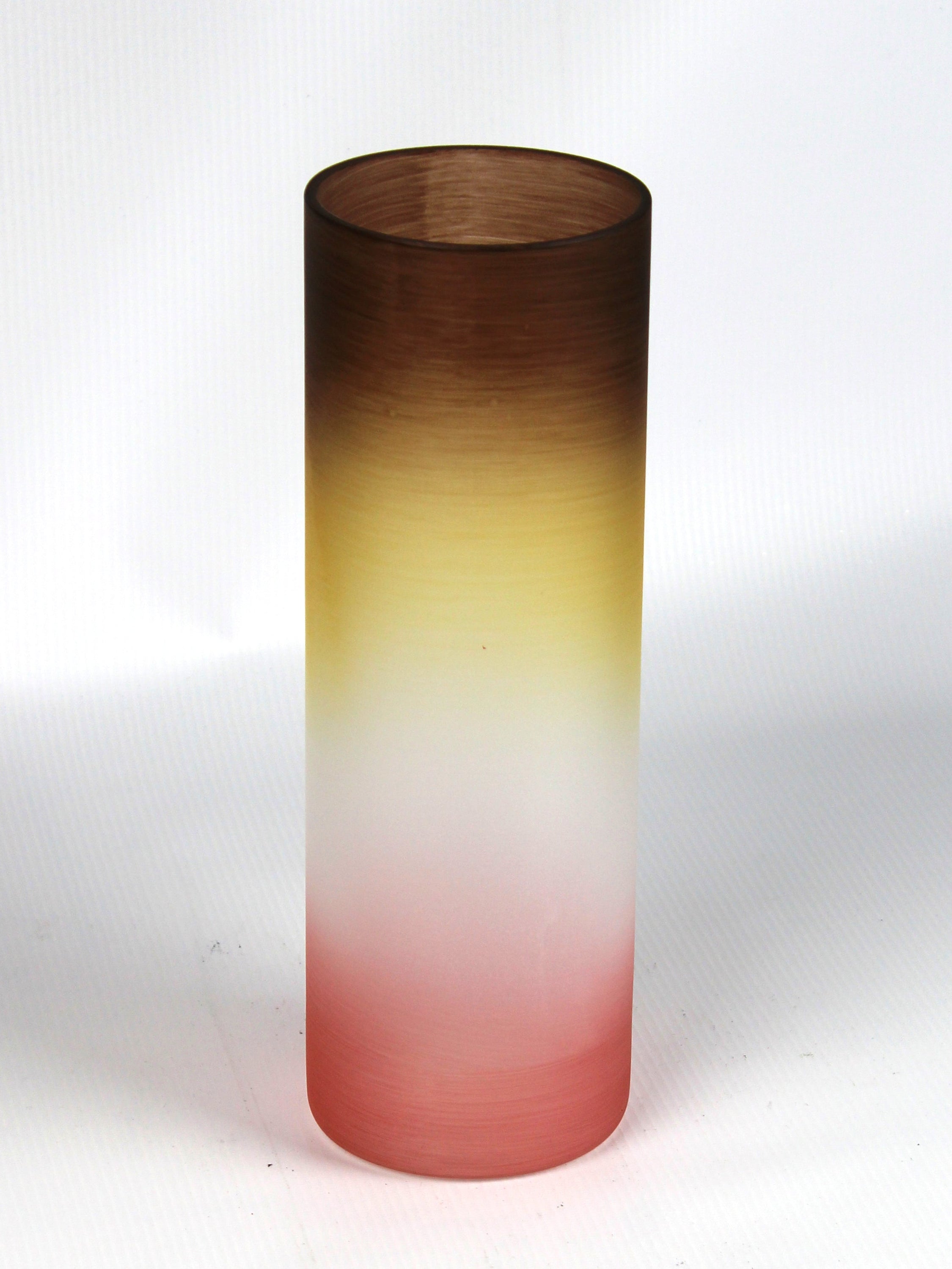 table brown art decorative glass vase 7856/300/sh317.1 Secondary image