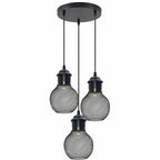 3Head Modern Vintage Industrial Retro Loft Cage Ceiling Lamp Shade
