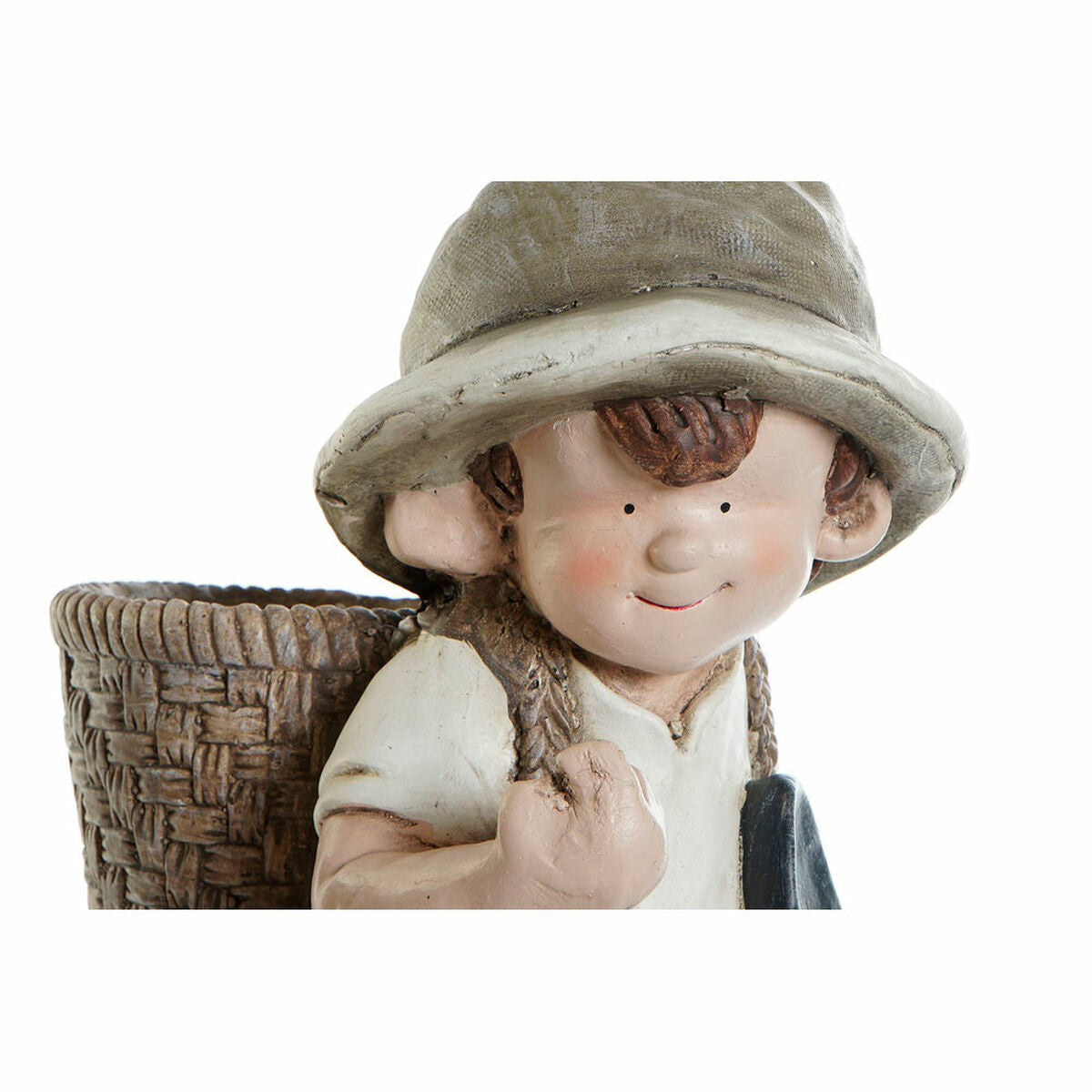 Decorative Figure DKD Home Decor 34 x 21 x 50 cm Blue Pink Kids (2 Secondary image