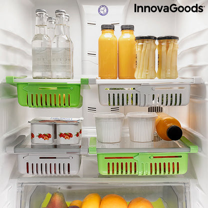 Adjustable Fridge Organiser Friwer InnovaGoods 2 Units