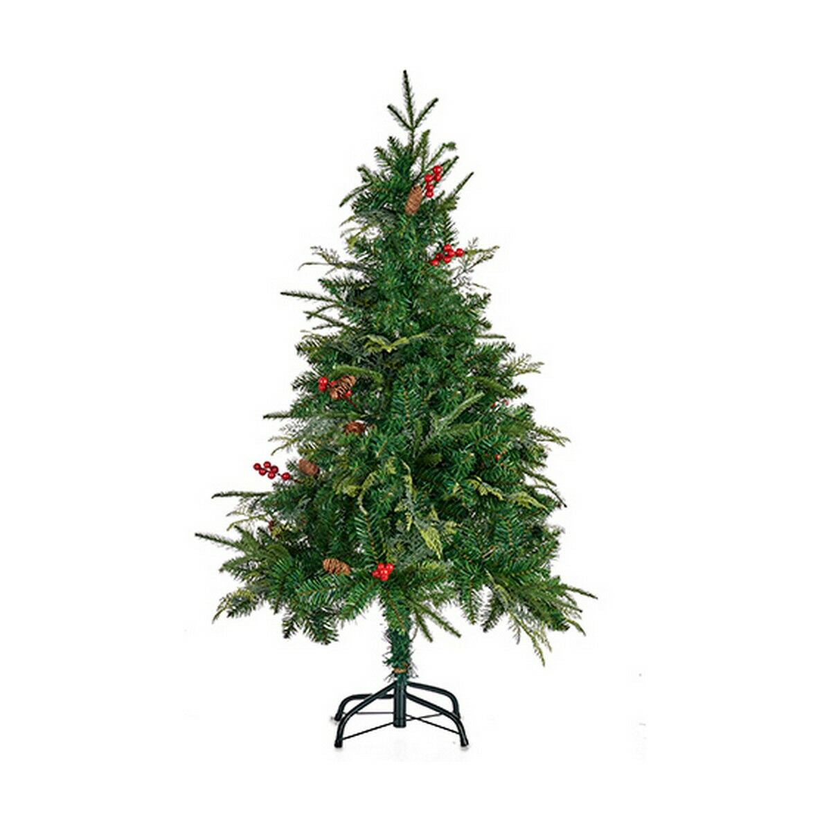 Christmas Tree Red Metal Brown Green Plastic Main image