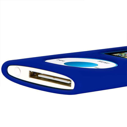 AMZER Silicone Skin Jelly Case for iPod Nano 5th Gen - Blue