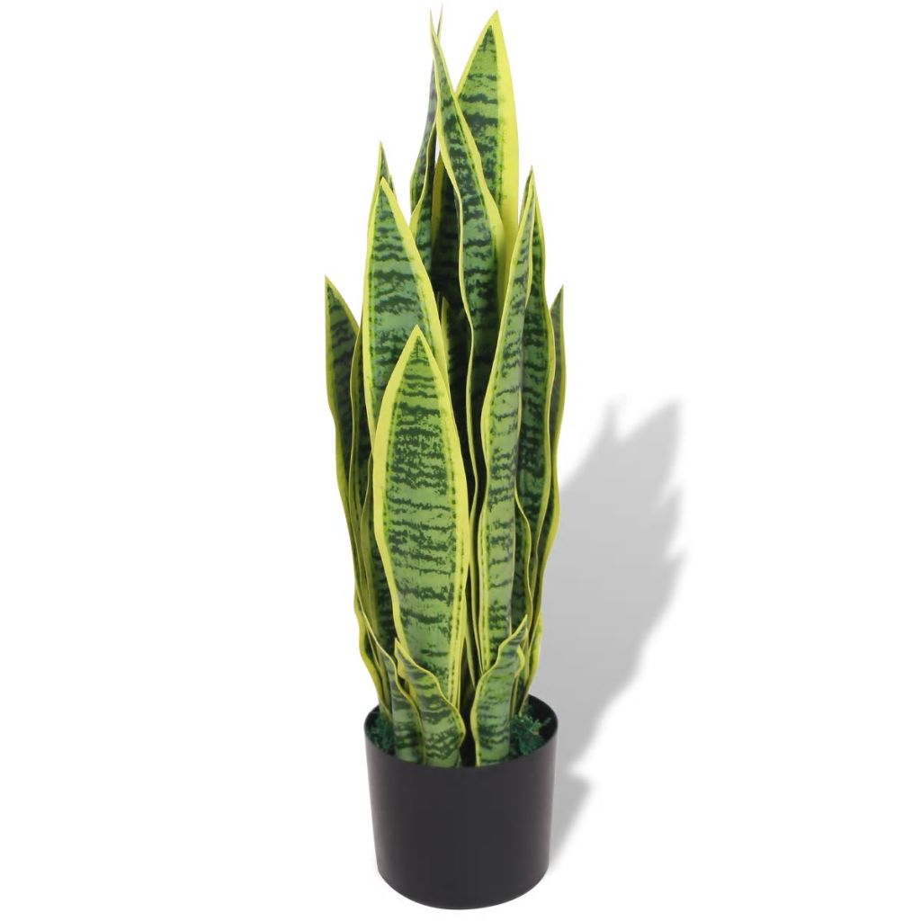Artificial Dracaena Plant with Pot 35.4" Green Main image