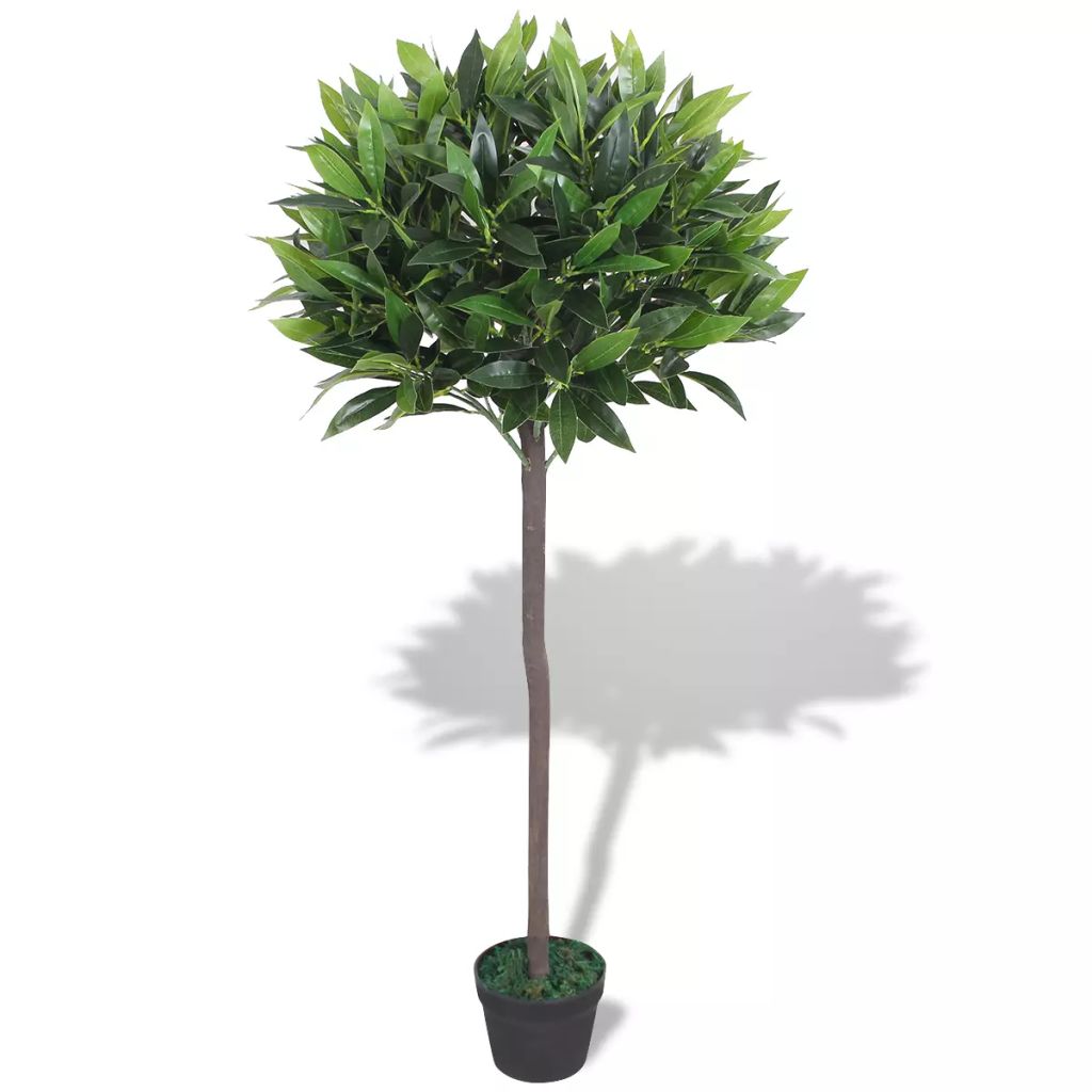 Artificial Bay Tree Plant with Pot 49.2" Green Main image