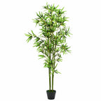 Artificial Bamboo Plant with Pot 59" Green