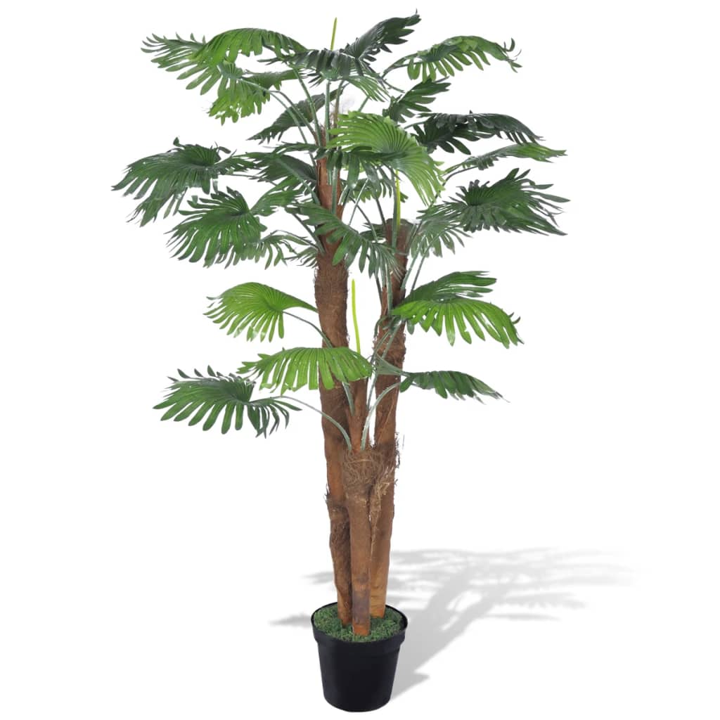 Artificial Palm Tree with Pot 99.6" Green Main image