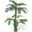 Artificial Palm Tree with Pot 99.6" Green