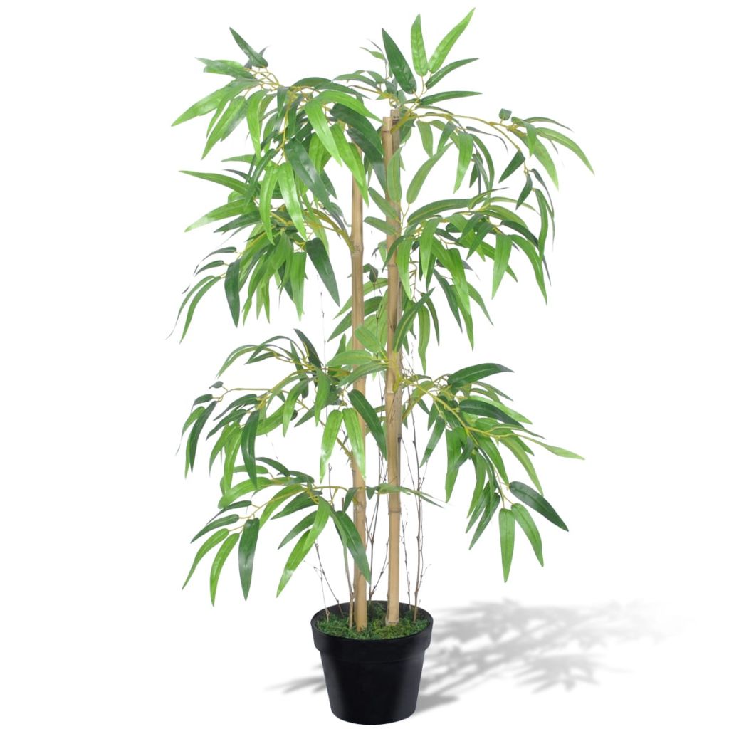 Artificial Bamboo Plant "Twiggy" with Pot 35" Main image