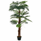 Artificial Plant Palm with Pot Green 27.6"