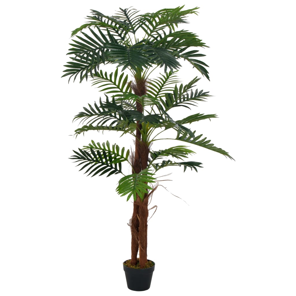 Artificial Plant Palm with Pot Green 27.6"