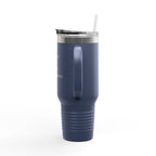 Inspirational Insulated Travel Mug | 40oz - Find Your Flow, Embrace the Stillness