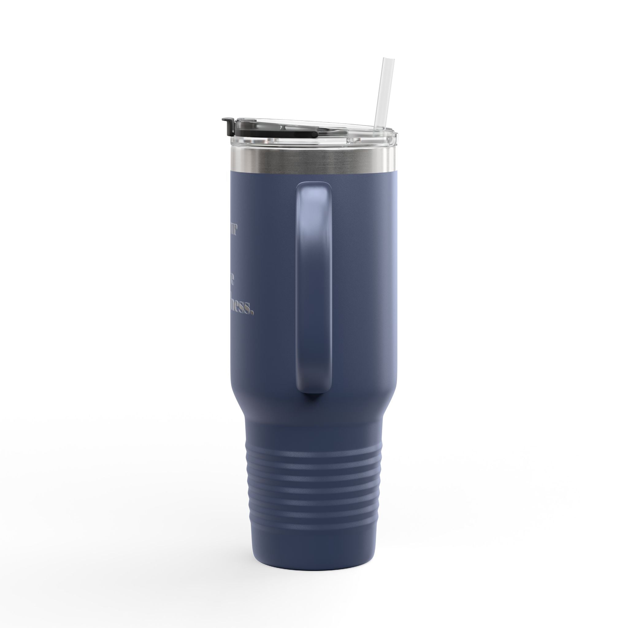 Inspirational Insulated Travel Mug | 40oz - Find Your Flow, Embrace the Stillness