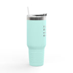 Inspirational Insulated Travel Mug | 40oz - Find Your Flow, Embrace the Stillness