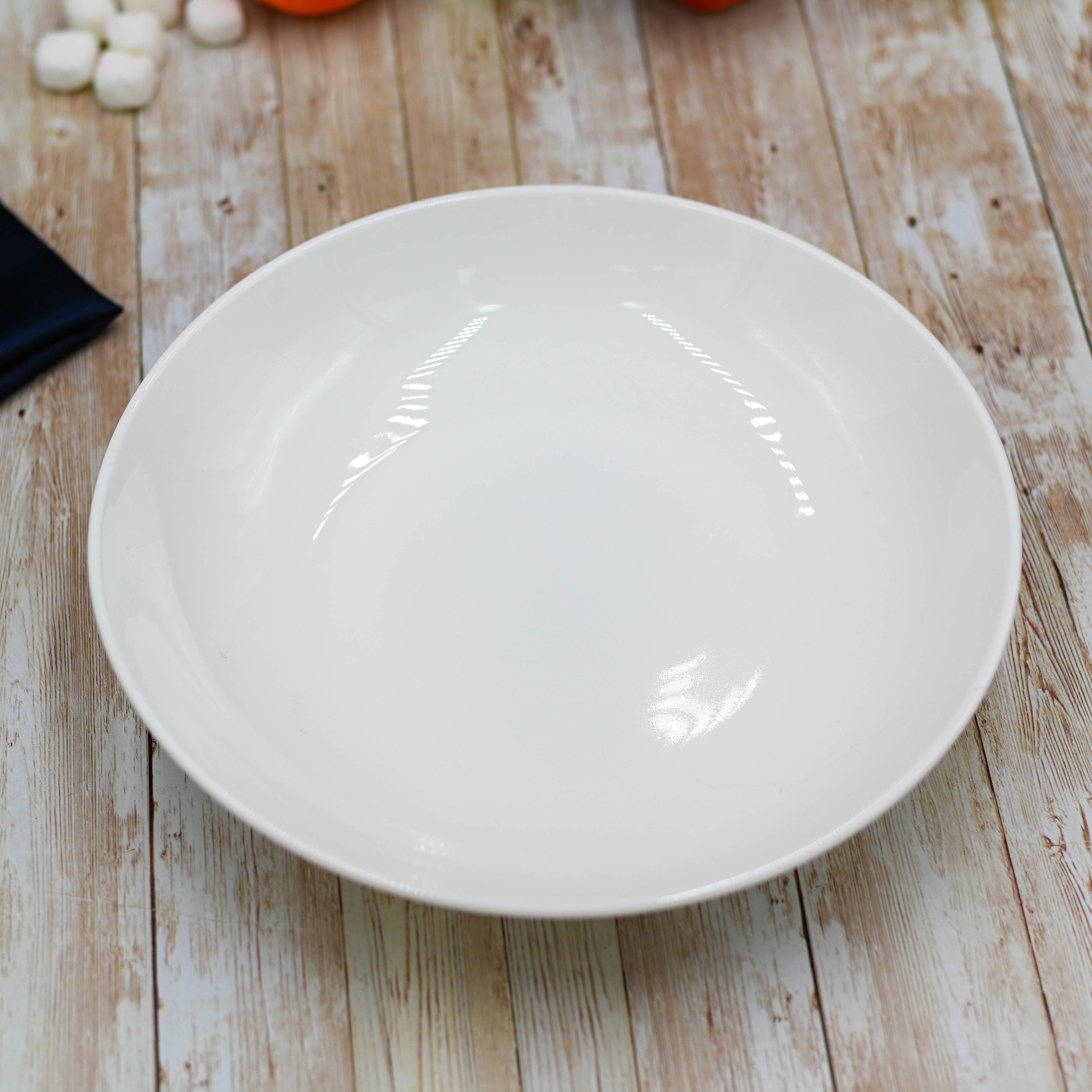 White Round Deep Plate 10" inch | 25.5 Cm Main image