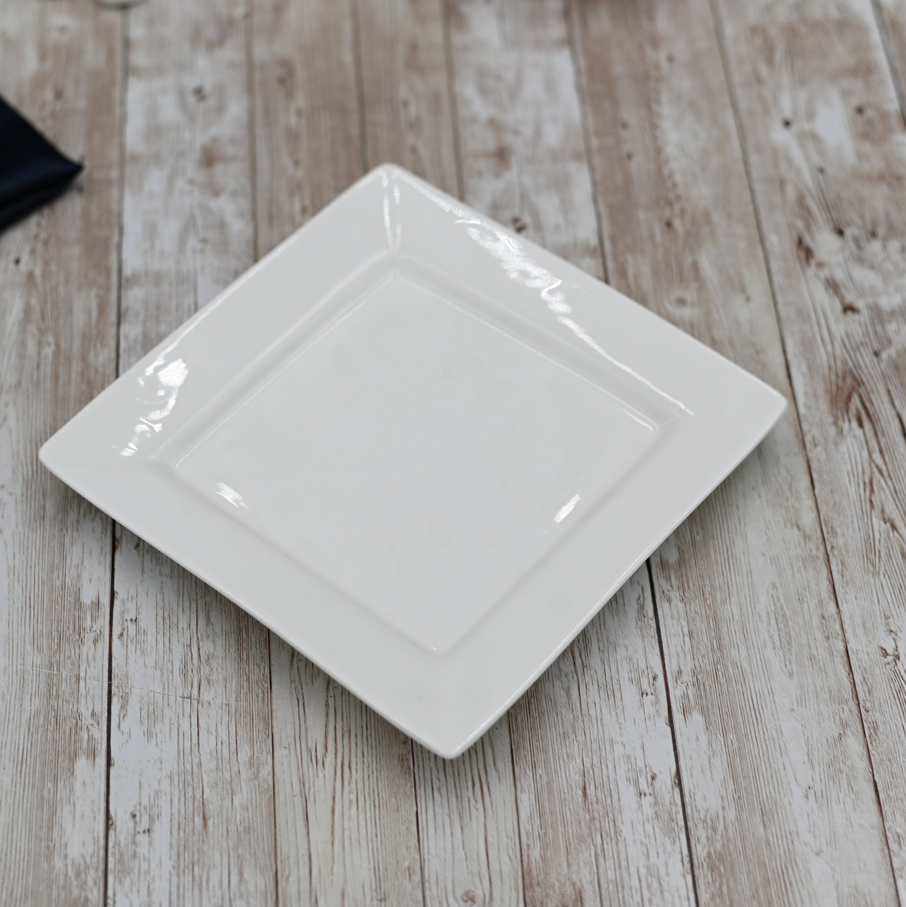 White Dinner Plate 10" inch X 10" inch| 25 X 25 Cm Main image