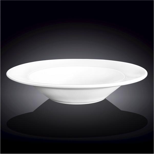 Professional Rolled Rim White Deep Plate 12" inch |32 Oz Secondary image