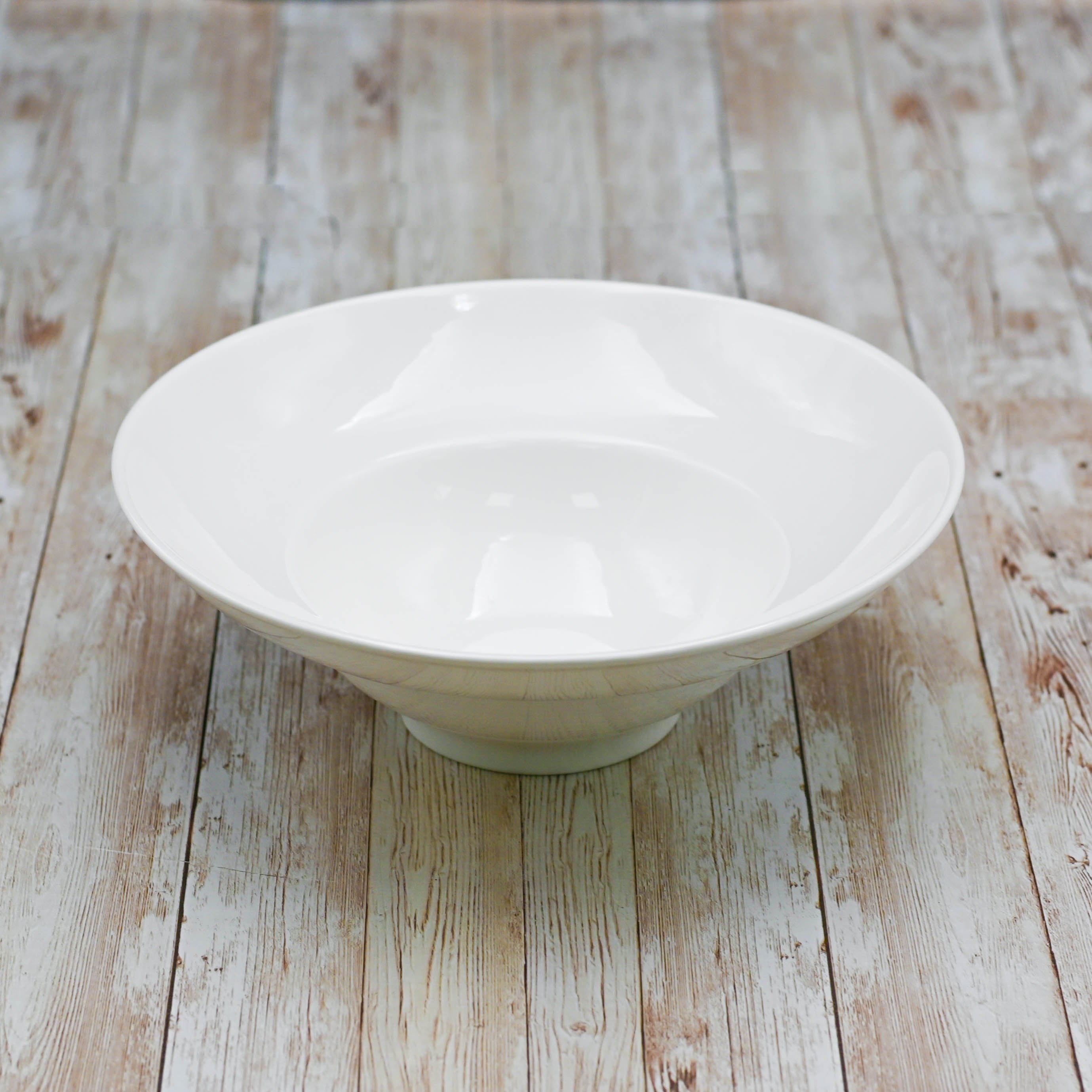 White Deep Salad or Soup Plate 9.75" inch | 16 Fl Oz | Secondary image