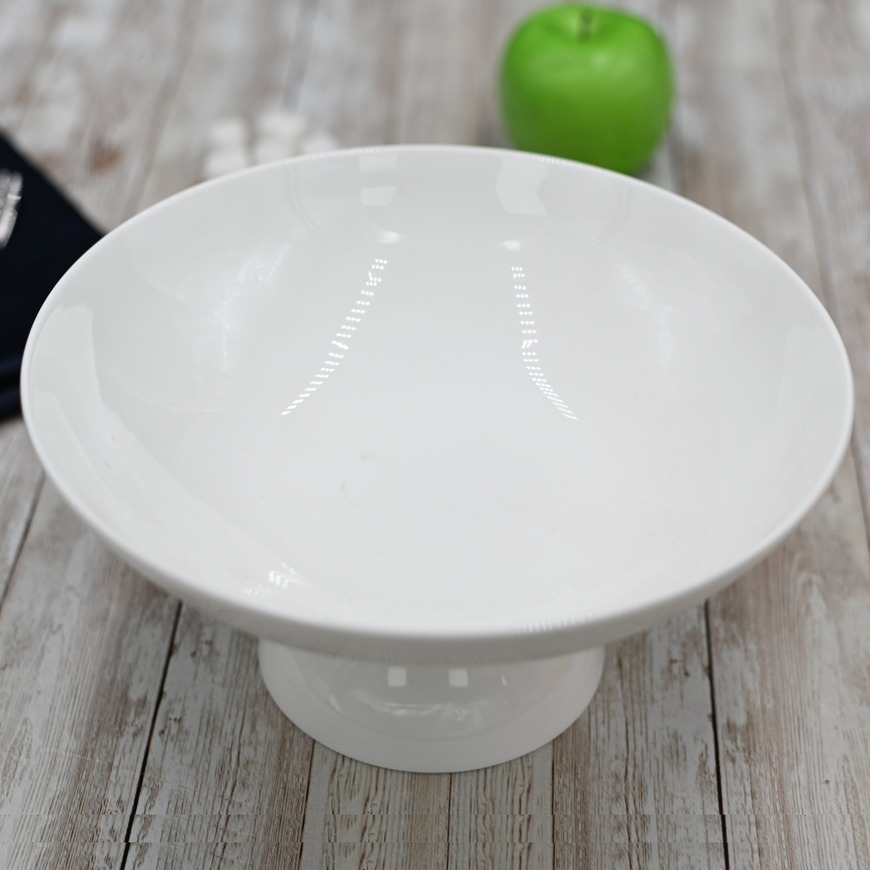 White Fruit Vase 9.5" inch X 4.5" inch |In Colour Box Main image