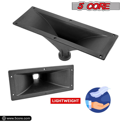 5 Core Waveguide Heavy Duty 3X7 Inch Directivity Tweeter Exit Horn