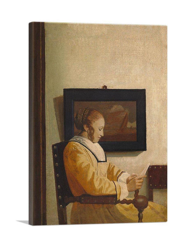 A Young Woman Reading Main image