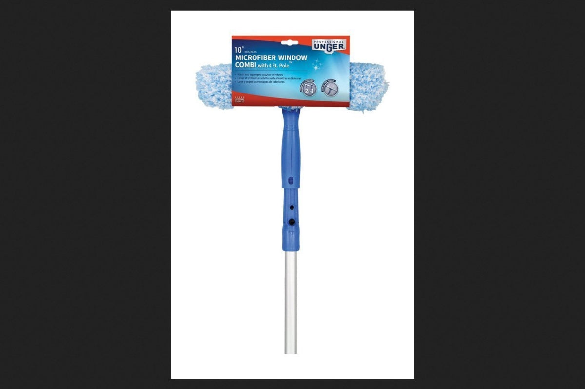 Unger Professional 977080 10 in. Window Washing & Cleaning Combo