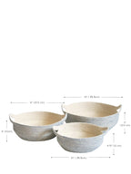 Amari Fruit Bowl - Blue
