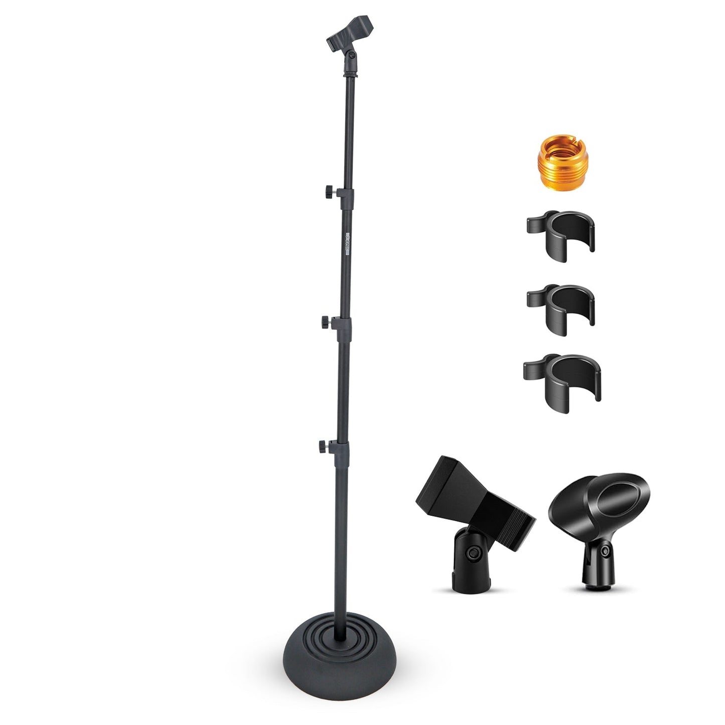 5Core Mic Stand Floor Adjustable Universal Heavy Duty Microphone