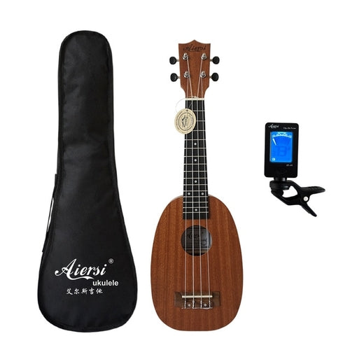 21 inch ukelele mahogany Soprano gecko ukulele musical