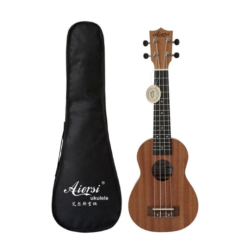 21 inch ukelele mahogany Soprano gecko ukulele musical