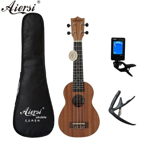 21 inch ukelele mahogany Soprano gecko ukulele musical