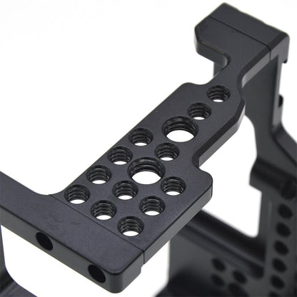 Aluminum Camera Cage with Standard Cold Shoe Quick