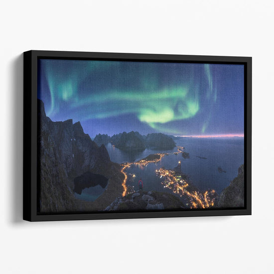 Anywhere I Roam Floating Framed Canvas