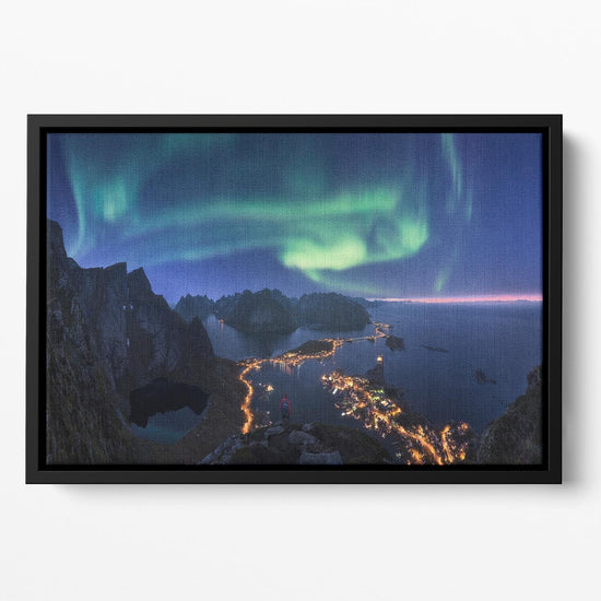 Anywhere I Roam Floating Framed Canvas