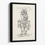 Ass Esel 1925 No.1 Floating Framed Canvas