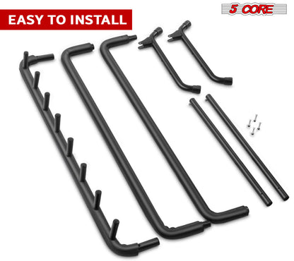 5Core Guitar Rack 7 Slot Multi Guitars Stands Floor Safe Storage for