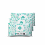 Baby Wipes- 3 Packs of 75 Wipes