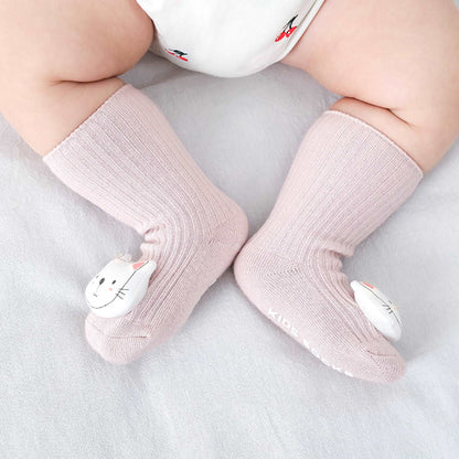 Baby Geschenk zur Geburt Mädchen - Schmusetuch, Anti-Rutsch