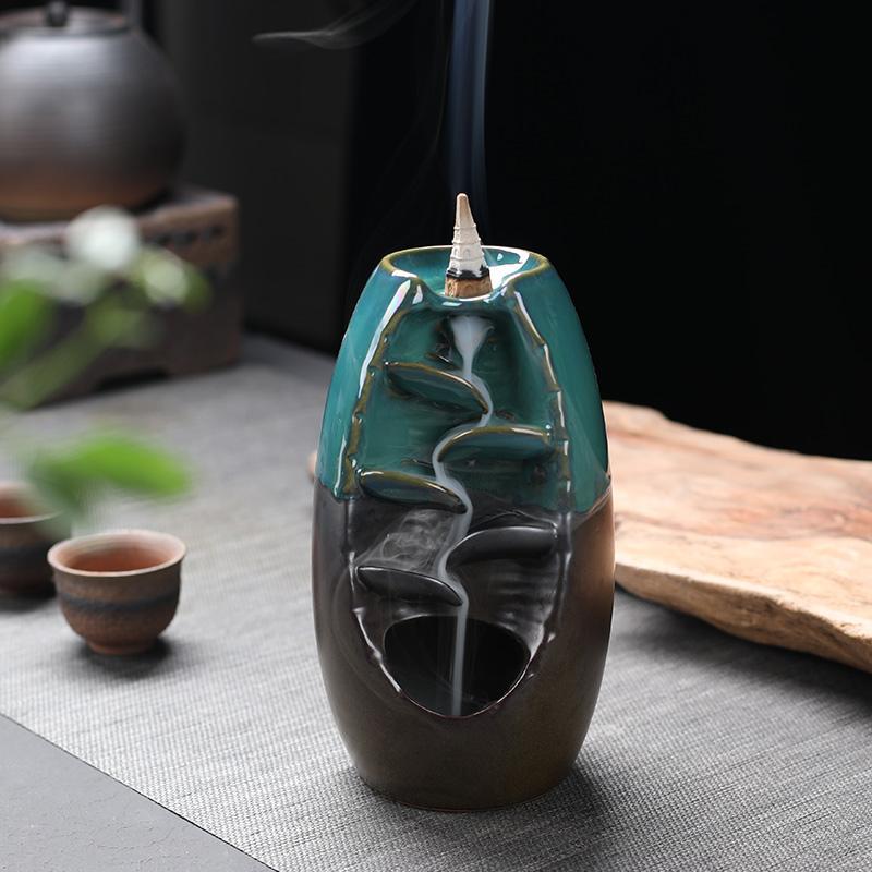 Backflow Incense Burner Ceramic Aromatherapy