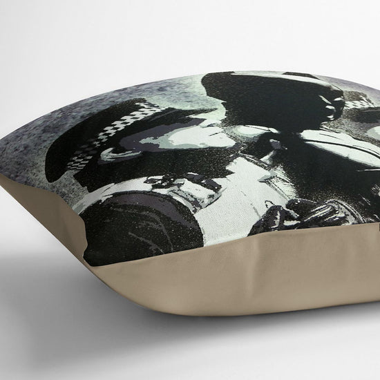 Banksy Batman and the Police Cushion