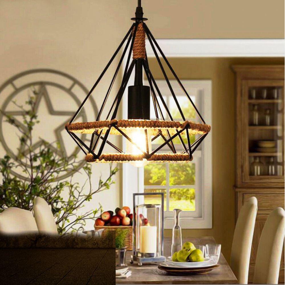 3-Cluster Pendant Light Cage Design ~3216