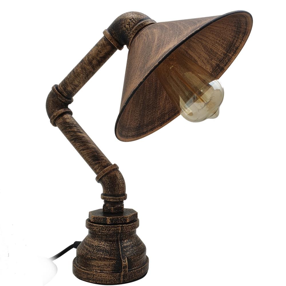 Best Steampunk Lamp Industrial Desk Table Light~2812