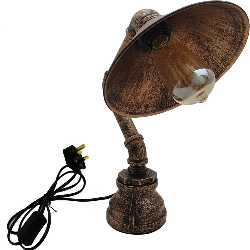 Best Steampunk Lamp Industrial Desk Table Light~2812 Main image