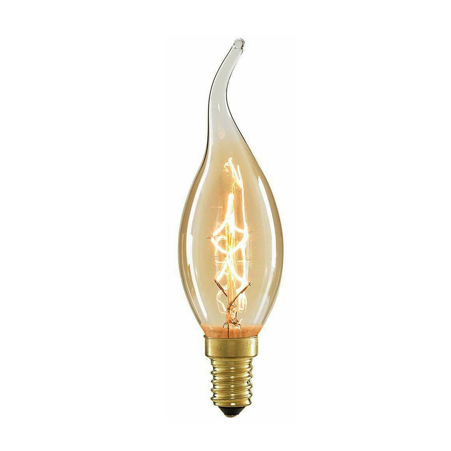 C35 E14 60W Edison Antique Filament Spiral Lamp Light Bulb~1666
