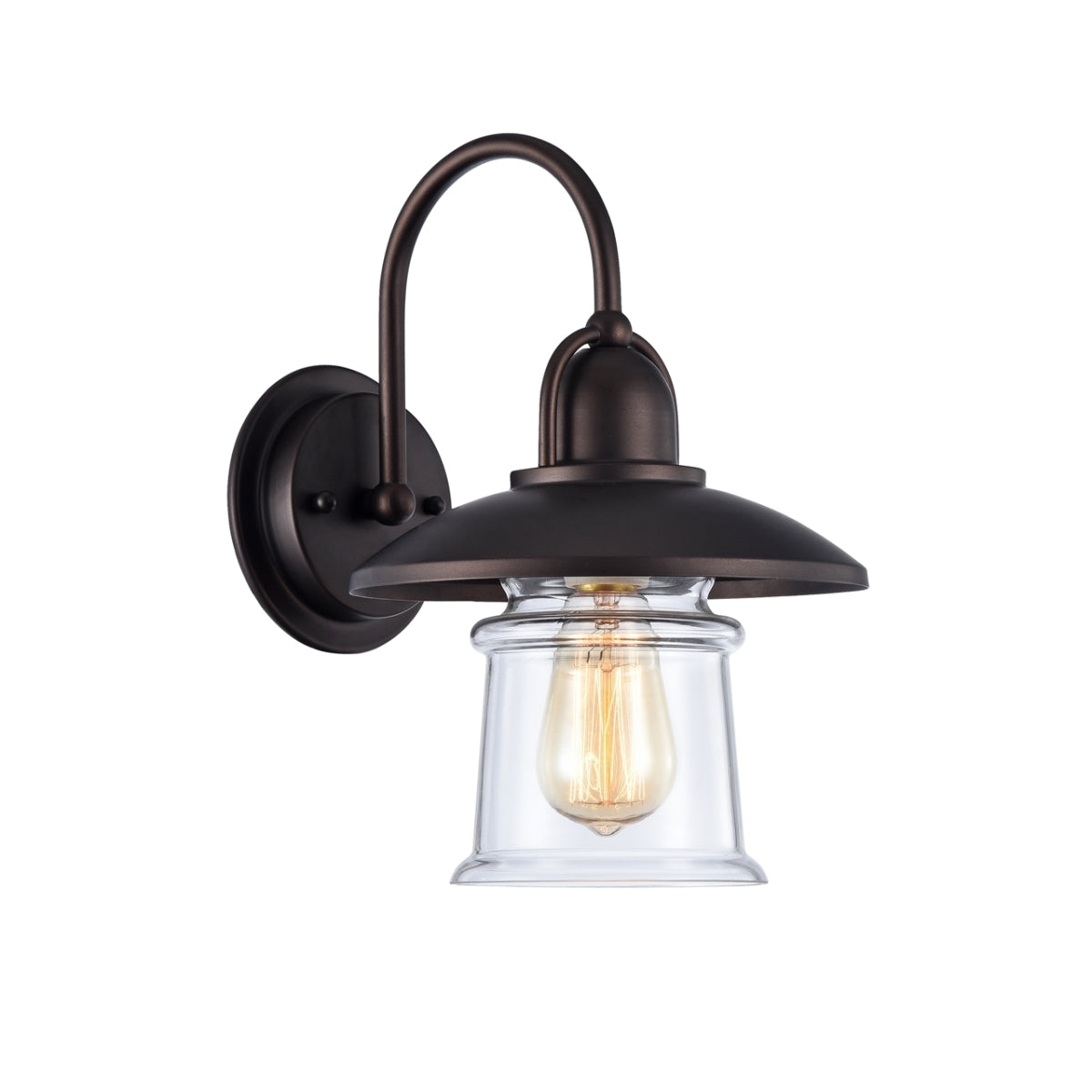 Chloe CH57051RB09-WS1 9 in. Lighting Ironclad Industrial-Style 1 Light Main image