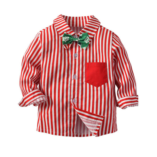 Christmas Baby Gentleman Suit Toddler Kid Baby