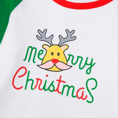 Christmas Pajamas Clothes Set Children Clothes
