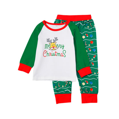 Christmas Pajamas Clothes Set Children Clothes